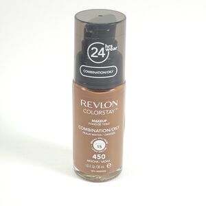 Revlon ColorStay Matte Foundation 450 Mocha for Combo/Oily Skin SEALED SPF 15
